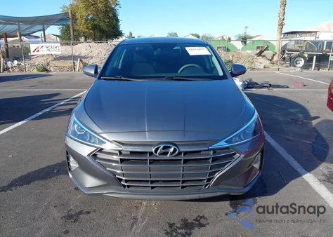 2019 Hyundai Elantra Sel z USA, uszkodzony, nr VIN 5NPD84LF6KH408428